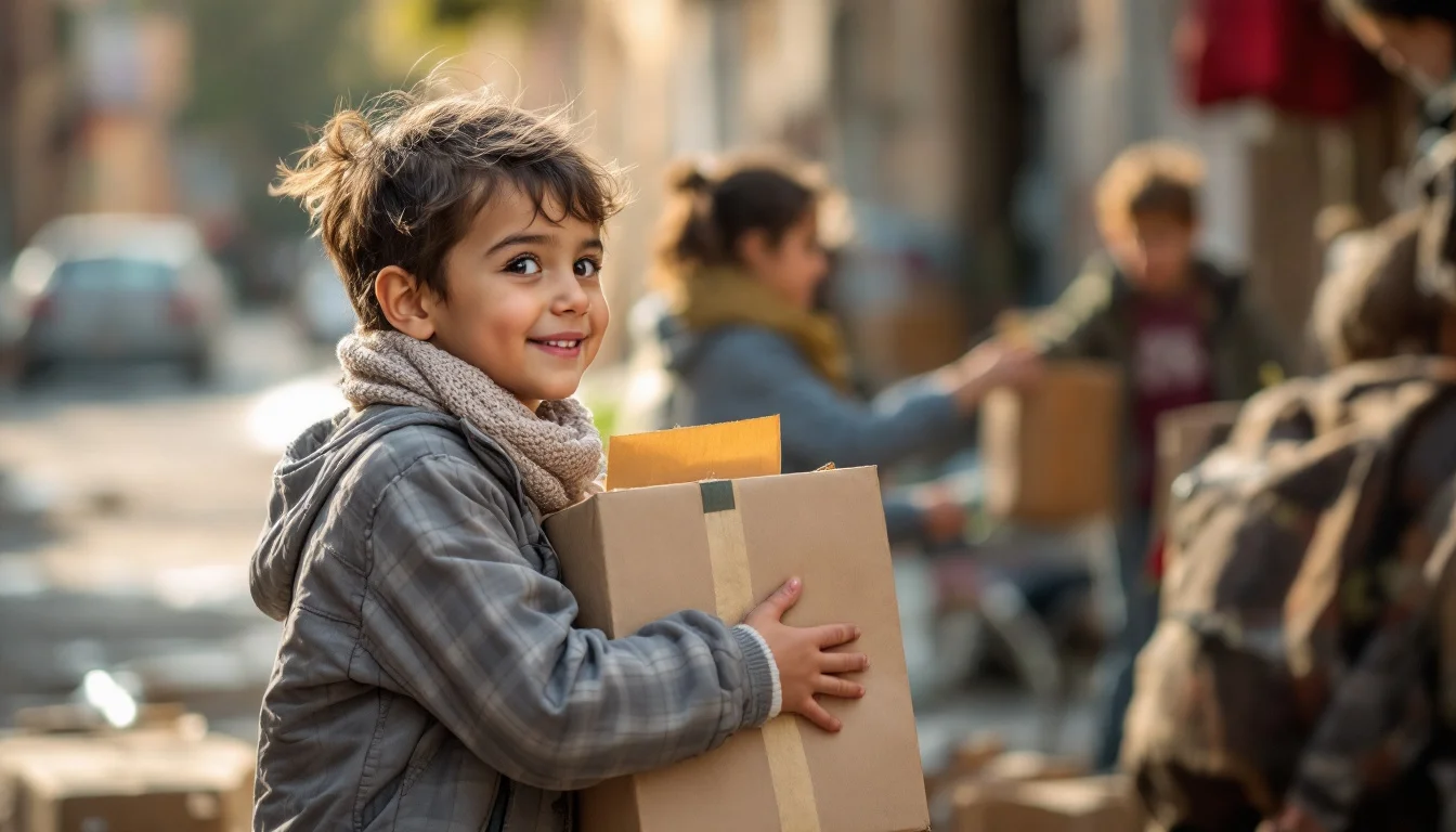 De weg van hulp: van een gift in België tot een kind in Gaza